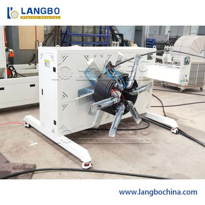 স্নাইডার ইলেকট্রিক্যাল কম্পোনেন্টস সফট পিই পাইপ উইন্ডার মেশিন ১৬-১৬০মিমি পাইপগুলির জন্য