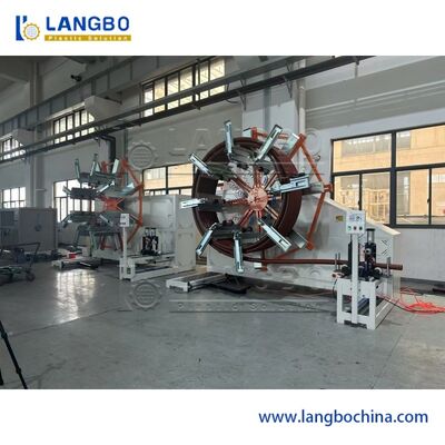 প্লাস্টিক PE নরম পাইপ ঢেউখেলান পায়ের পাতার মোজাবিশেষ টিউব কয়েল মেশিন তৈরির জন্য উইন্ডার