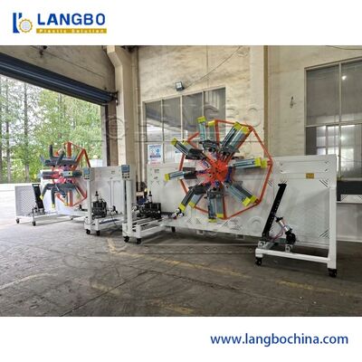 উন্নত পিই পাইপ রোলিং সিস্টেম 0.1-10m/min রোলিং গতি এইচডিপিই পাইপ রোলিং মেশিন প্রক্রিয়াকৃত পাইপ জন্য