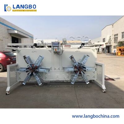 উন্নত পিই পাইপ রোলিং সিস্টেম 0.1-10m/min রোলিং গতি এইচডিপিই পাইপ রোলিং মেশিন প্রক্রিয়াকৃত পাইপ জন্য