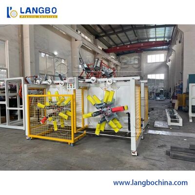 উন্নত পিই পাইপ রোলিং সিস্টেম 0.1-10m/min রোলিং গতি এইচডিপিই পাইপ রোলিং মেশিন প্রক্রিয়াকৃত পাইপ জন্য