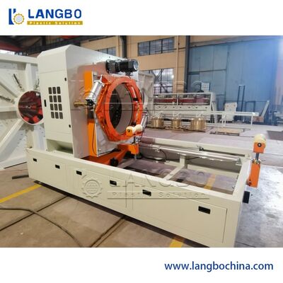 প্লাস্টিক পিভিসি জল নিষ্কাশন পাইপ এক্সট্রুডার ঢেউতোলা পাইপ এক্সট্রুশন তৈরির মেশিন