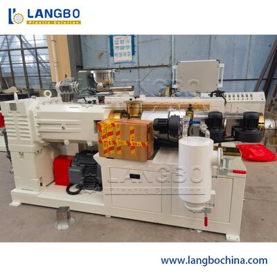 স্বয়ংক্রিয় টুইন স্ক্রু extruder মেশিন, পিভিসি ডাবল স্ক্রু extruder মেশিন