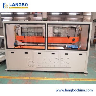 75-250mm পিভিসি পাইপ উত্পাদন মেশিন 55KW/75KW মোটর 600-800KG/H ক্ষমতা