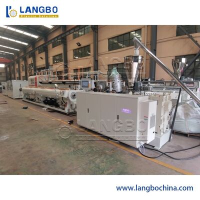 হাই স্পিড পিভিসি পাইপ এক্সট্রুডার মেশিন জন্য জল সরবরাহ পাইপ টুইন স্ক্রু এবং ব্যারেল নকশা