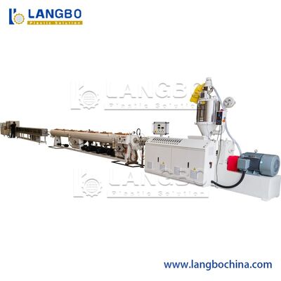 নমনীয় টুইন স্ক্রু উচ্চ ফ্রিকোয়েন্সি সঙ্গে নমনীয় পাইপ মেকিং মেশিন