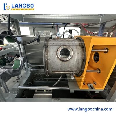 সম্পূর্ণ স্বয়ংক্রিয় প্লাস্টিক পিভিসি টিউব পাইপ এক্সট্রুশন বেলিঙ মেশিন