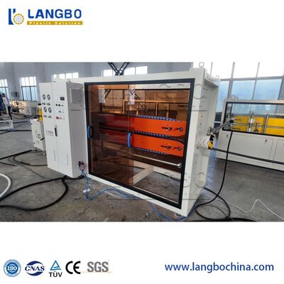 এইচডিপিই পিই পাইপ এক্সট্রুশন লাইন 16-800 মিমি পাইপ রেঞ্জ এবং 60-900 কেজি ক্ষমতা সহ জল এবং পাইপ পাইপ