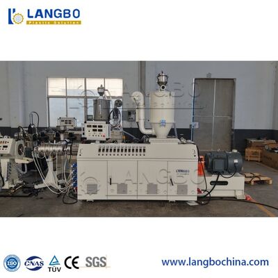 20-110mm শক্তিশালী পিপিআর এইচডিপিই ইউপিভিসি পাইপ এক্সট্রুশন মেশিন লাইন, পাইপ স্ক্রু এক্সট্রুডার মেশিন