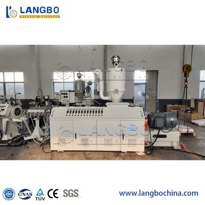 20-110mm শক্তিশালী পিপিআর এইচডিপিই ইউপিভিসি পাইপ এক্সট্রুশন মেশিন লাইন, পাইপ স্ক্রু এক্সট্রুডার মেশিন