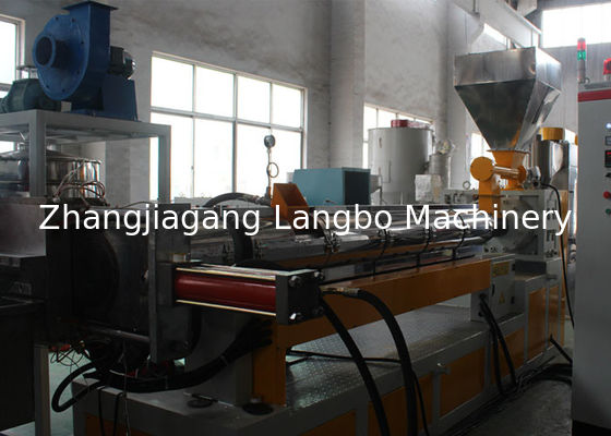 PE Granule প্লাস্টিক Pelletizing মেশিন প্লেট এক্সট্রুশন মেশিন বড় এক্সট্রুডার ক্ষমতা