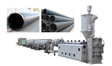16 - 800mm PE পাইপ এক্সট্রুশন লাইন SJ30 / 25 রঙিন লাইন মার্কিং কো Extruder