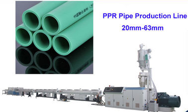 একক স্ক্রু PPR পাইপ এক্সট্রুশন লাইন 380V ইনপুট ভোল্টেজ সম্পূর্ণ স্বয়ংক্রিয়
