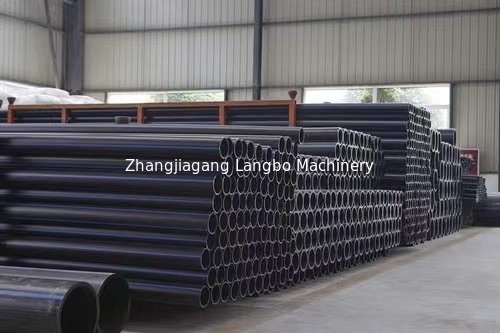 Full Automatic 16-90mm Water Supply Tube Plastic Pipe Extruder Line Plastic HDPE Hose Pipe Making Machine