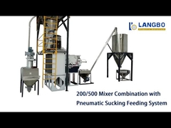 প্যানেল প্রোডাক্ট লাইন পিভিসি মিশুক মেশিন নমনীয় স্পাইরাল কনভেয়র সহ