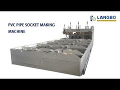 উচ্চ মোটর এবং আউটপুট সহ U এবং R সকেট পিভিসি পাইপ বেলিং মেশিন 800 মিমি