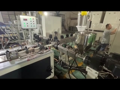 নতুন পণ্য Sj65 একক স্ক্রু এক্সট্রুশন পিভিসি মূল্য ট্যাগ তৈরির মেশিন পিভিসি প্রোফাইল উত্পাদন লাইন