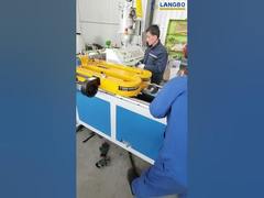 ১৬-৬৩মিমি এইচডিপিই ঢেউখেলানো পাইপ এক্সট্রুশন মেশিন #ঢেউখেলানোপাইপ #প্লাস্টিকএক্সট্রুশন #এইচডিপিইপাইপ