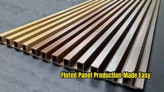 পিভিসি ফ্লুটেড ডেকোরেশন প্যানেল এক্সট্রুশন লাইন